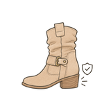 Solid Wooden Heel